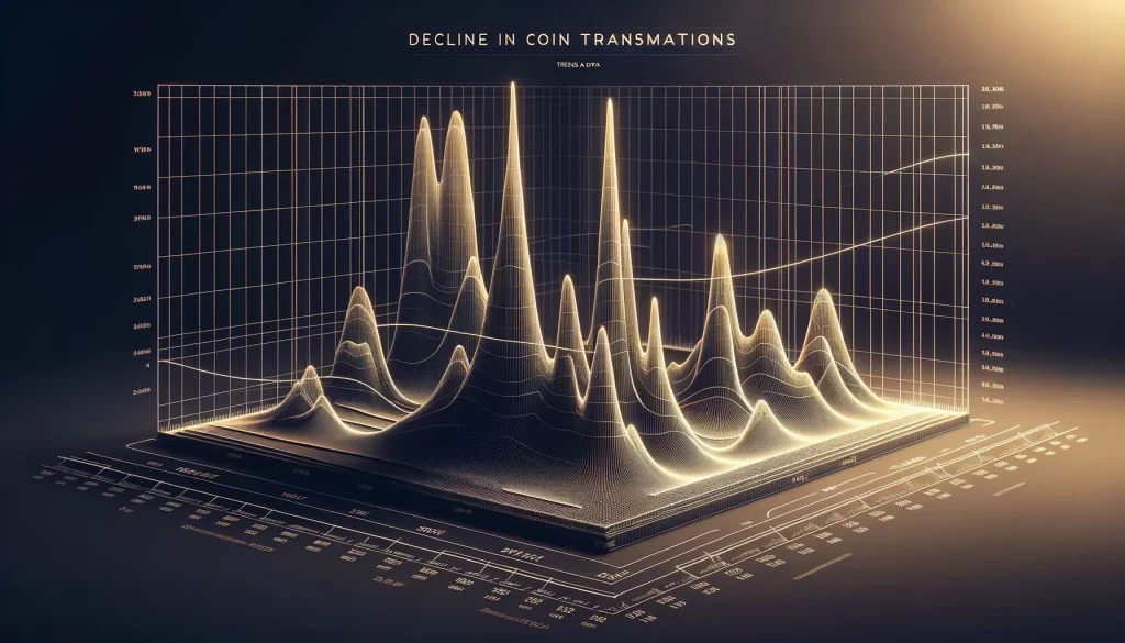 Decline in Coin Transactions: Trends and Data